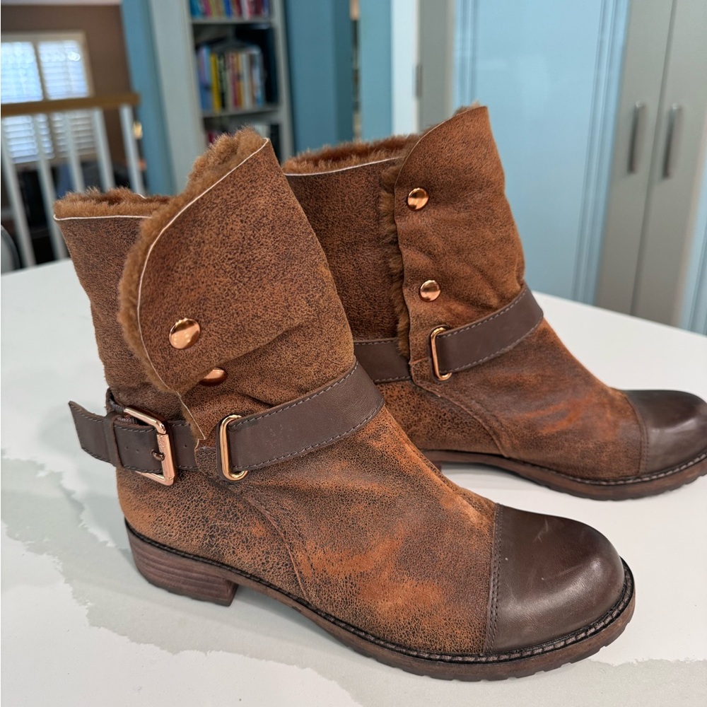 Matt Bernson brown suede Tundra ankle boots - Picture 6 of 9